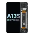 LCD Assembly With Frame Compatible For Samsung Galaxy A13s 5G (A137 / 2022) (Service Pack) (All Colors)
