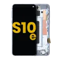 OLED Assembly With Frame Compatible For Samsung Galaxy S10E (Refurbished) (Prism Blue)