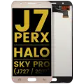 LCD Assembly Without Frame Compatible For Samsung Galaxy J7 Perx / Halo / Sky Pro (J727 / 2017) (Refurbished) (Gold)