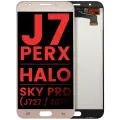 LCD Assembly Without Frame Compatible For Samsung Galaxy J7 Perx / Halo / Sky Pro (J727 / 2017) (Aftermarket Plus) (Gold)