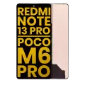 OLED Assembly Without Frame Compatible For Xiaomi Redmi Note 13 Pro 4G / Xiaomi Poco M6 Pro 4G (Refurbished) (All Colors)