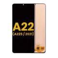 OLED Assembly Without Frame Compatible For Samsung Galaxy A22 4G (A225 / 2021) (Refurbished) (All Colors)
