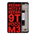 LCD Assembly With Frame Compatible For Xiaomi Redmi Note 9 4G / Redmi 9T / Poco M3 (Aftermarket Plus) (All Colors)