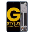 LCD Assembly With Frame Compatible For Motorola Moto G Stylus 4G (XT2317 / 2023) (Refurbished) (Blue)