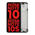 OLED Assembly With Frame Compatible For Xiaomi Redmi Note 10 4G / Redmi Note 10S (Aftermarket Plus) (All Colors)