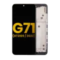 OLED Assembly With Frame Compatible For Motorola Moto G71 5G (XT2169 / 2022) (Refurbished) (All Colors)