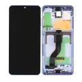 OLED Assembly With Frame Compatible For Samsung Galaxy S20 Plus 5G (Service Pack) (Purple) 