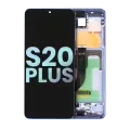 OLED Assembly With Frame Compatible For Samsung Galaxy S20 Plus 5G (Service Pack) (Purple) 