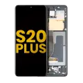 OLED Assembly With Frame Compatible For Samsung Galaxy S20 Plus 5G (Refurbished) (Cosmic Black)