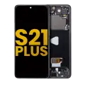 OLED Assembly With Frame Compatible For Samsung Galaxy S21 Plus 5G (Refurbished) (Phantom Black)