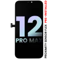 OLED Assembly With Proximity Sensor Flex Pre-Installed Compatible For iPhone 12 Pro Max (Service Pack)