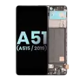 OLED Assembly With Frame Compatible For Samsung Galaxy A51 4G (A515 / 2019) (Service Pack) (All Colors) 