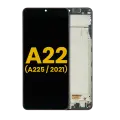 OLED Assembly With Frame Compatible For Samsung Galaxy A22 4G (A225 / 2021) (Refurbished) (All Colors)