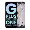 LCD Assembly With Frame Compatible For Motorola Moto G 5G Plus (XT2075 / 2020) / One 5G (XT2075 / 2020) (Genuine OEM) (Surfing Blue)