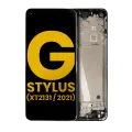 LCD Assembly With Frame Compatible For Motorola Moto G Stylus 5G (XT2131 / 2021) (Refurbished) (Cosmic Emerald)