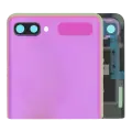 Outer OLED Assembly With Frame Compatible For Samsung Galaxy Z Flip 4G (F700) / Z Flip 5G (F707) (Service Pack) (Mirror Purple)