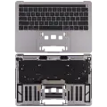Top Case With Keyboard Compatible For MacBook Pro 13" W/ Touch Bar (A1706 / Late 2016 / Mid 2017) (US English) (Used OEM Pull: Grade New) (Space Gray)