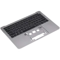Top Case With Keyboard Compatible For MacBook Pro 13" W/ Touch Bar (A1706 / Late 2016 / Mid 2017) (US English) (Used OEM Pull: Grade New) (Space Gray)