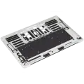 Top Case With Keyboard Compatible For MacBook Pro 15" W/ Touch Bar (A1707 / Late 2016 / Mid 2017) (US Keyboard) (Used OEM Pull: Grade New) (Silver)