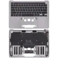 Top Case With Keyboard Compatible For MacBook Pro 13" (A2251 / Mid 2020) (US Keyboard) (Space Gray)