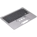 Top Case With Keyboard Compatible For MacBook Pro 13" (A2251 / Mid 2020) (US Keyboard) (Space Gray)