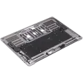 Top Case With Keyboard Compatible For MacBook Pro 15" Touch Bar (A1990 / Late 2018 / Early 2019) (US English) (Used OEM Pull: Grade New) (Space Gray)