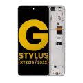 LCD Assembly With Frame Compatible For Motorola Moto G Stylus 5G (XT2215 / 2022) (Refurbished) (Seafoam Green)