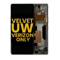 OLED Assembly With Frame Compatible For LG Velvet 5G (Non-Verizon 5G UW Frame) (Refurbished) (Gray)