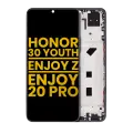 LCD Assembly With Frame Compatible For Honor 30 Youth / Huawei Enjoy Z 5G / Huawei Enjoy 20 Pro (Refurbished) (Magic Night Black)