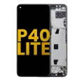 LCD Assembly With Frame Compatible For Huawei P40 Lite 5G (Refurbished) (Midnight Black)