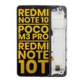 LCD Assembly With Frame Compatible For Xiaomi Redmi Note 10 5G / Poco M3 Pro 5G / Redmi Note 10T 5G (Refurbished) (All Colors)