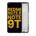 LCD Assembly With Frame Compatible For Xiaomi Redmi Note 9 5G / Note 9T (Refurbished) (All Colors)