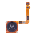Home Button With Fingerprint Sensor Flex Cable Compatible For Motorola Moto G7 (XT1962 / 2019) (Genuine OEM) (Ceramic Black)