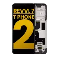 LCD Assembly With Frame Compatible For T-Mobile Revvl 7 / T Phone 2 5G (Refurbished) (All Colors)