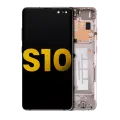 OLED Assembly With Frame Compatible For Samsung Galaxy S10 5G (Refurbished) (Royal Gold)