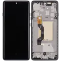 OLED Assembly With Frame Compatible For Motorola Moto Edge（XT2519 / 2025) (Refurbished) (Deep Forest)