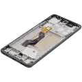 OLED Assembly With Frame Compatible For Motorola Moto Edge（XT2519 / 2025) (Refurbished) (Deep Forest)