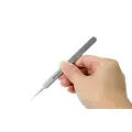 Micro Soldering Cuved Ultra-Fine Tip Tweezer (0.15mm) Non-Magnetic ESD Safe (Meta Online)