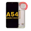 OLED Assembly With Frame Compatible For Samsung Galaxy A54 5G (A546 / 2023) (US & International Version) (Refurbished) (Lime)