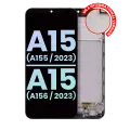 OLED Assembly With Frame Compatible For Samsung Galaxy A15 4G (A155 / 2023) / A15 5G (A156 / 2023) (US & International) (Service Pack) (All Colors)
