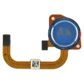 Fingerprint Reader With Flex Cable Compatible For Motorola Moto G Play (XT2093 / 2021) (Genuine OEM) (Misty Blue)