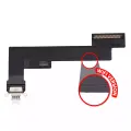 Charging Port Flex Cable Compatible For iPad Air 4 (WiFi Version) (Used OEM Pull: Grade A) (White)