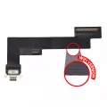 Charging Port Flex Cable Compatible For iPad Air 4 (WiFi Version) (Used OEM Pull: Grade A) (Black)