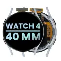 OLED Assembly Compatible For Samsung  Galaxy Watch 4 (40mm) (WiFi Version) (Service Pack) (Silver)