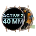 LCD Assembly Compatible For Samsung Galaxy Watch Active 2 (40MM) (LTE Version) (Service Pack) (Gold)