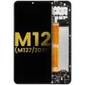LCD Assembly With Frame Compatible For Samsung Galaxy M12 (M127 / 2020) (Refurbished) (All Colors)
