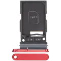 Single Sim Card Tray Compatible For Samsung Galaxy S25 / S25 Plus (Premium) (Coral Red)