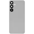 Back Cover Glass With Camera Lens Compatible For Samsung Galaxy S25 Plus 5G (No Logo) (Aftermarket Plus) (Silver Shadow)