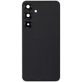 Back Cover Glass With Camera Lens Compatible For Samsung Galaxy S25 Plus 5G (No Logo) (Aftermarket Plus) (Blue Black)