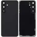 Back Cover Glass With Camera Lens Compatible For Samsung Galaxy S25 Plus 5G (No Logo) (Aftermarket Plus) (Blue Black)